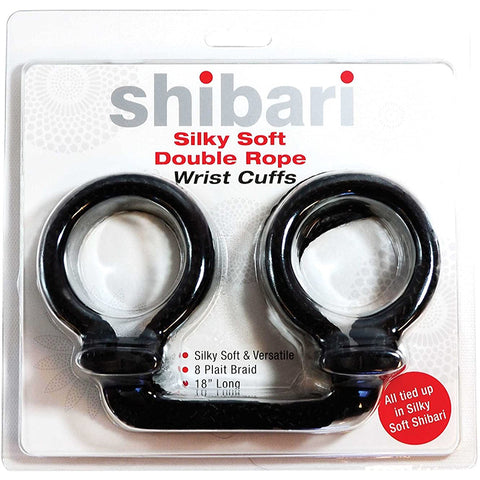 Shibari Silky Soft Double Rope Wrist Cuf