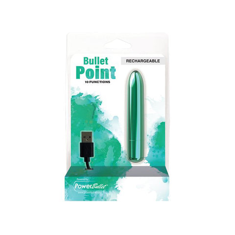 Power Bullet Point Rechargeable Teal