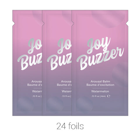 Joy Buzzer Watermelon Foil 24 pcs .13 oz