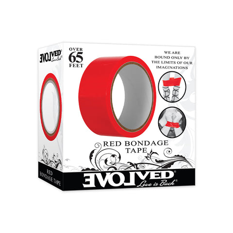 Evolved Red Bondage Tape 65ft Red